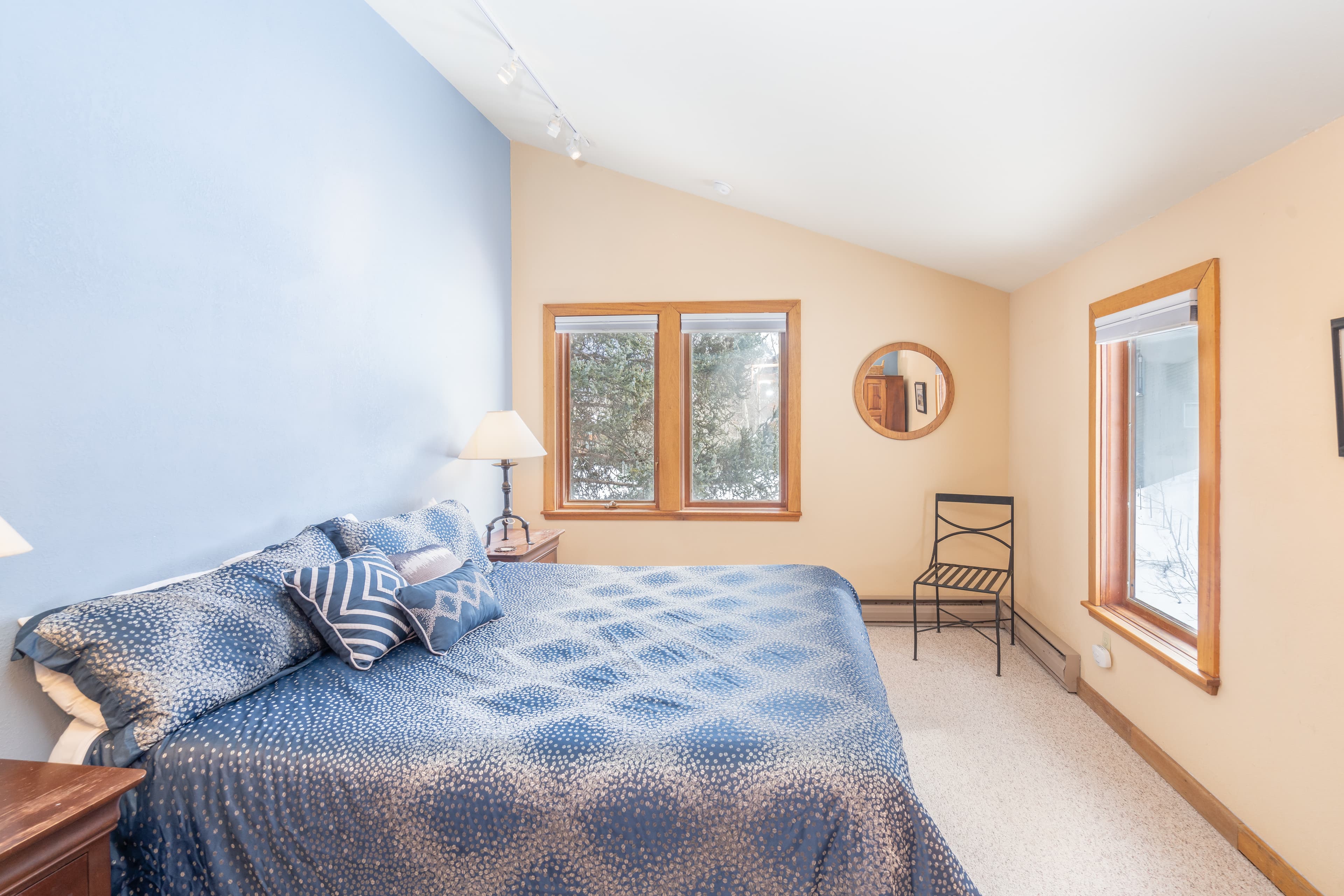 Bedroom in our Manitou 101 Telluride rental