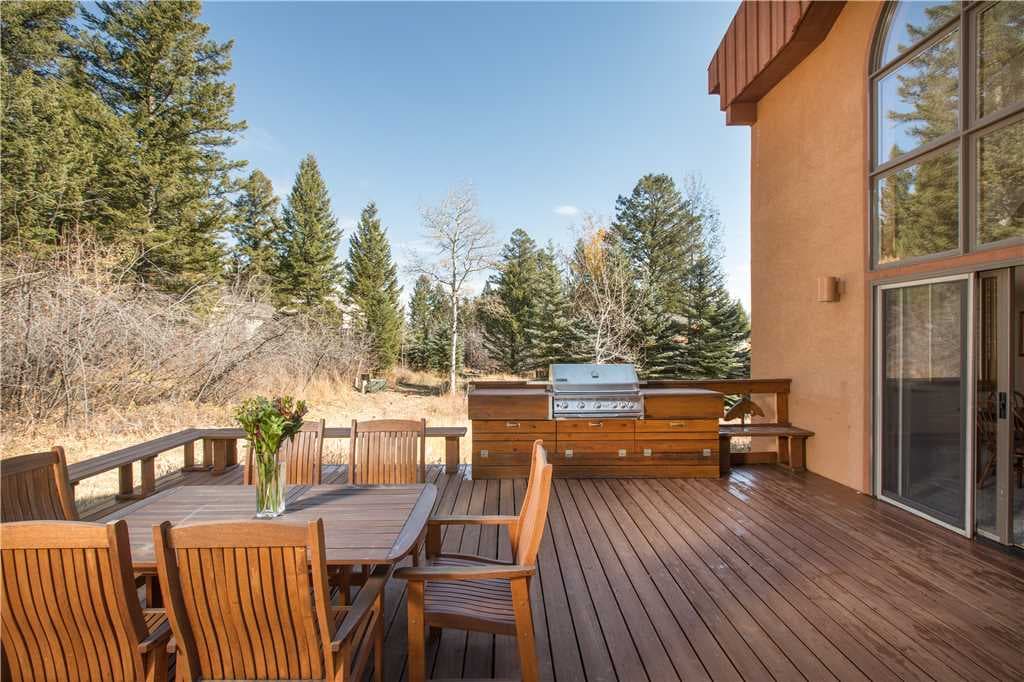 Deck Off Dining Area w/ BBQ