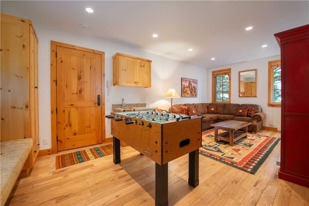 Game Room with Foosball Table