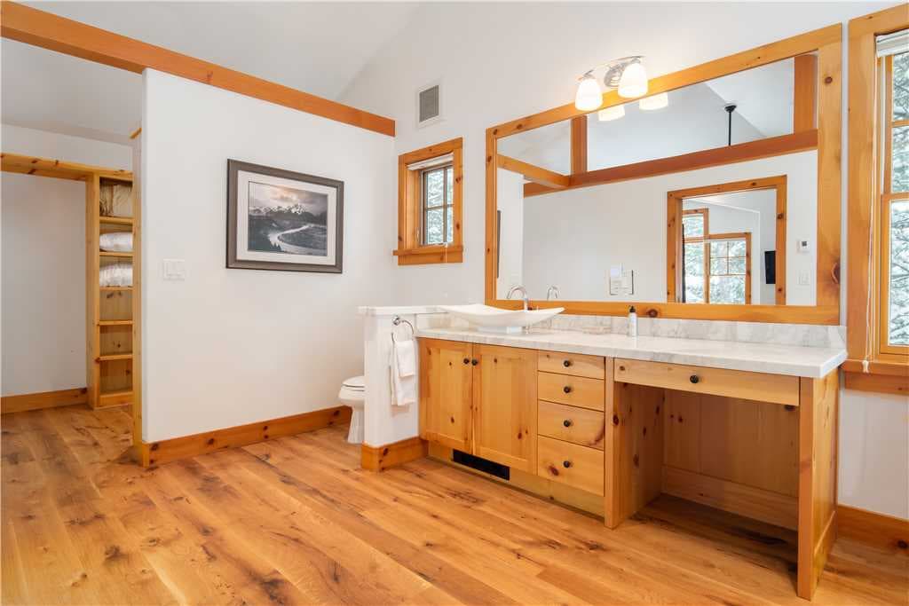 Master Bathroom with walk-in Closet