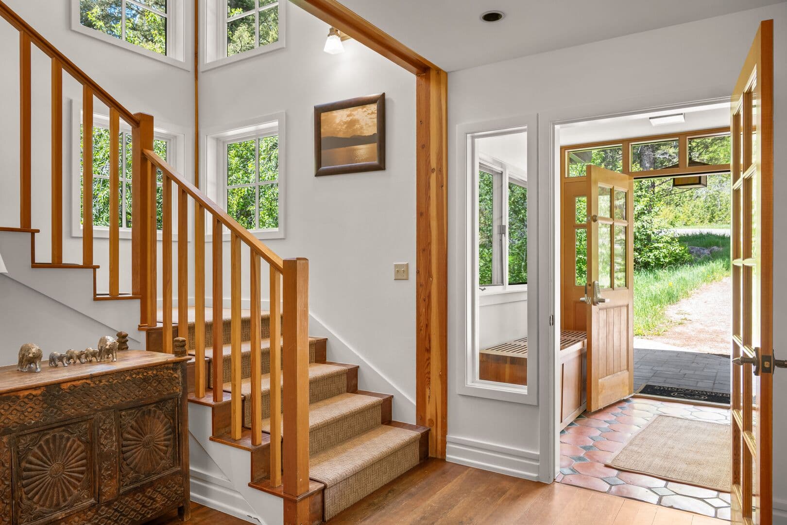 Front Entry Lower Level