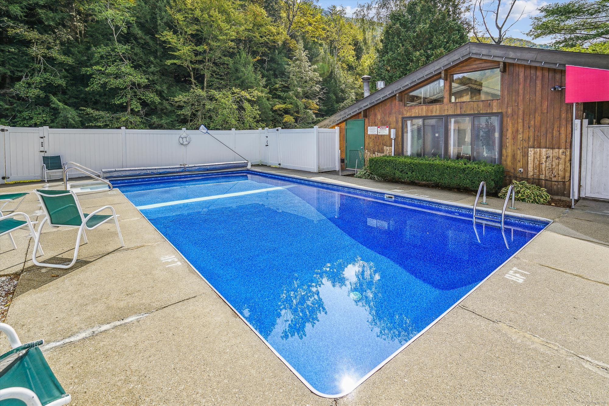 Year round heated pool.