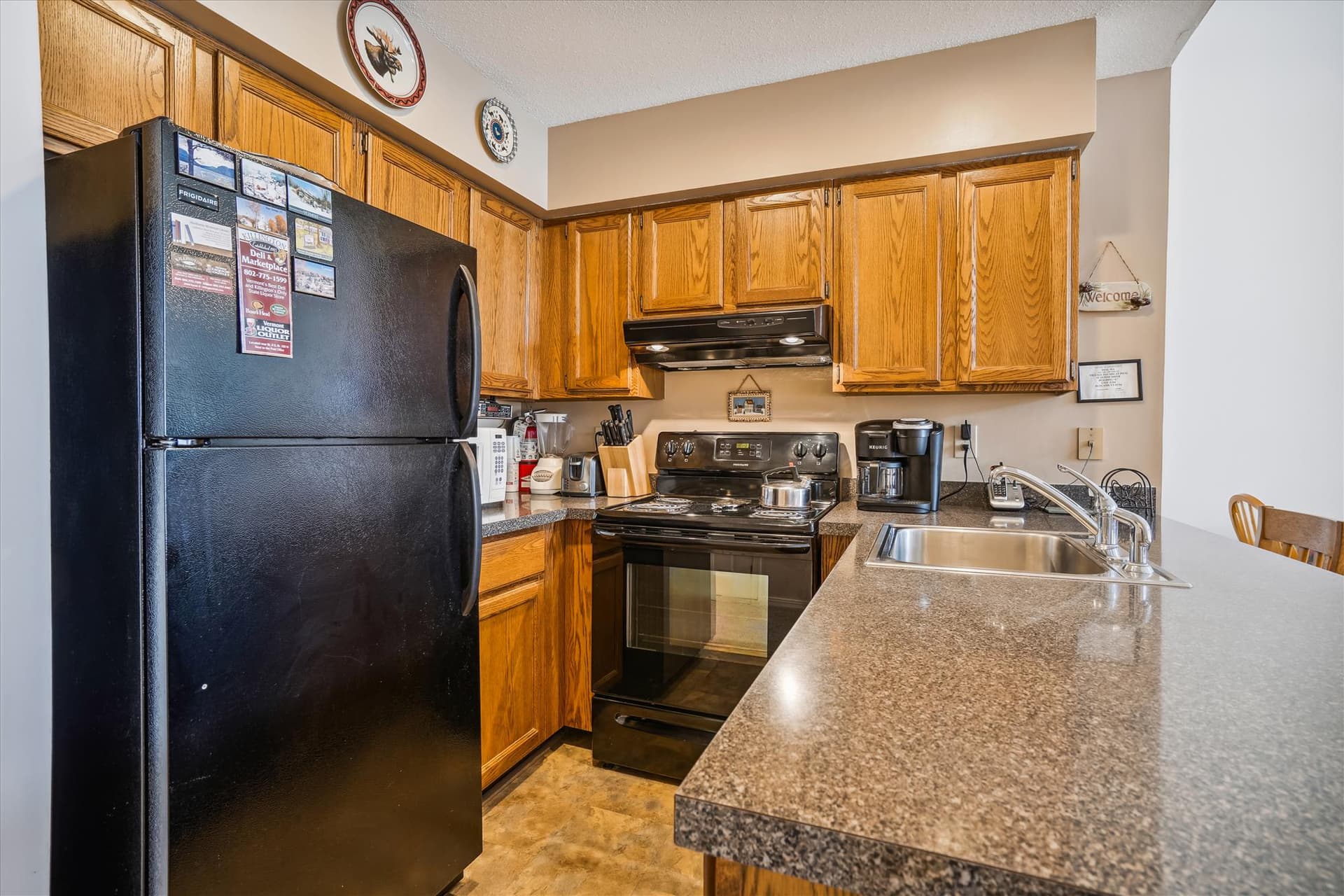 Lots of counter space.