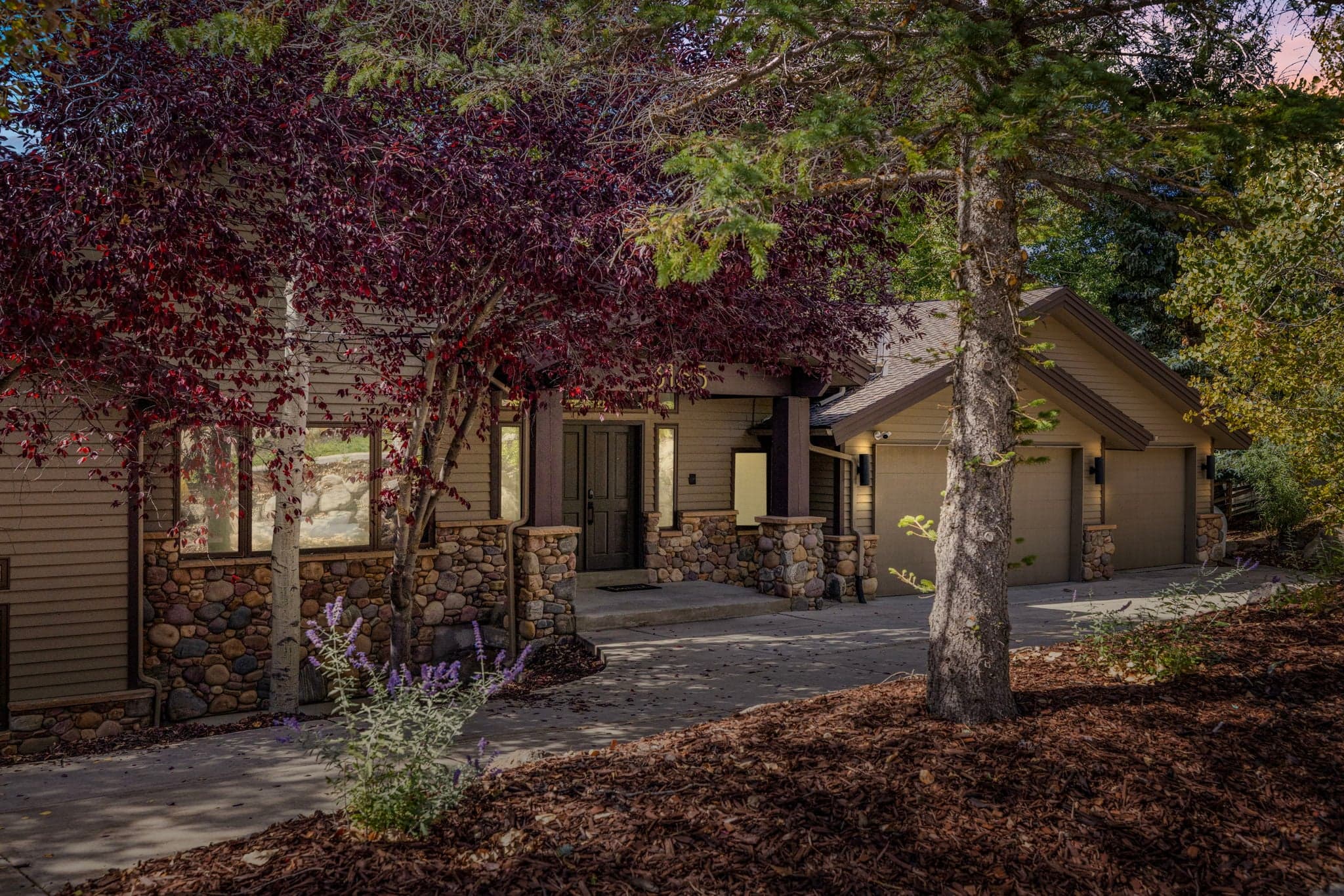 Deer Valley Bliss Entrance - One of our Luxury Park City Vacation Rentals.