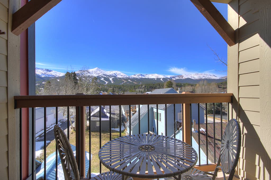 Balcony - Longbranch 216 - Breckenridge Vacation Rental