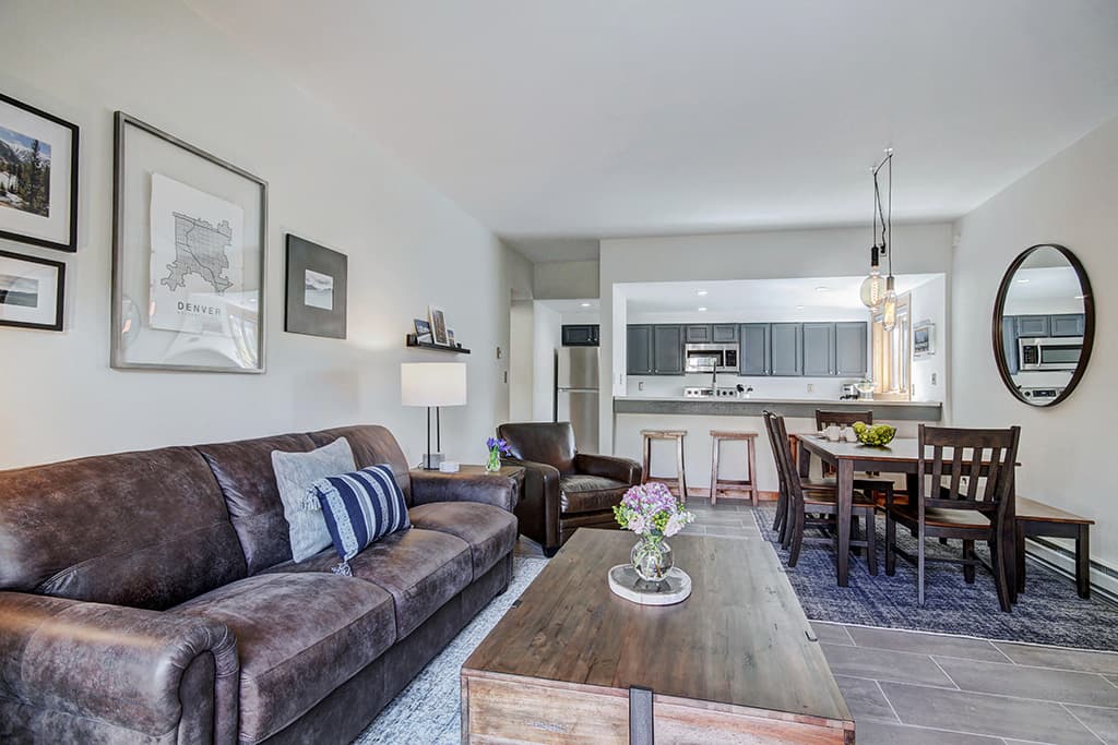 Living Area - Mountainwood 301 - Breckenridge Vacation Rental