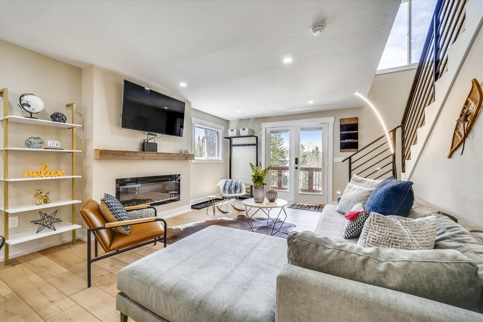 Living Room, Tenmile Viewhouse, Breckenridge Vacation Rental