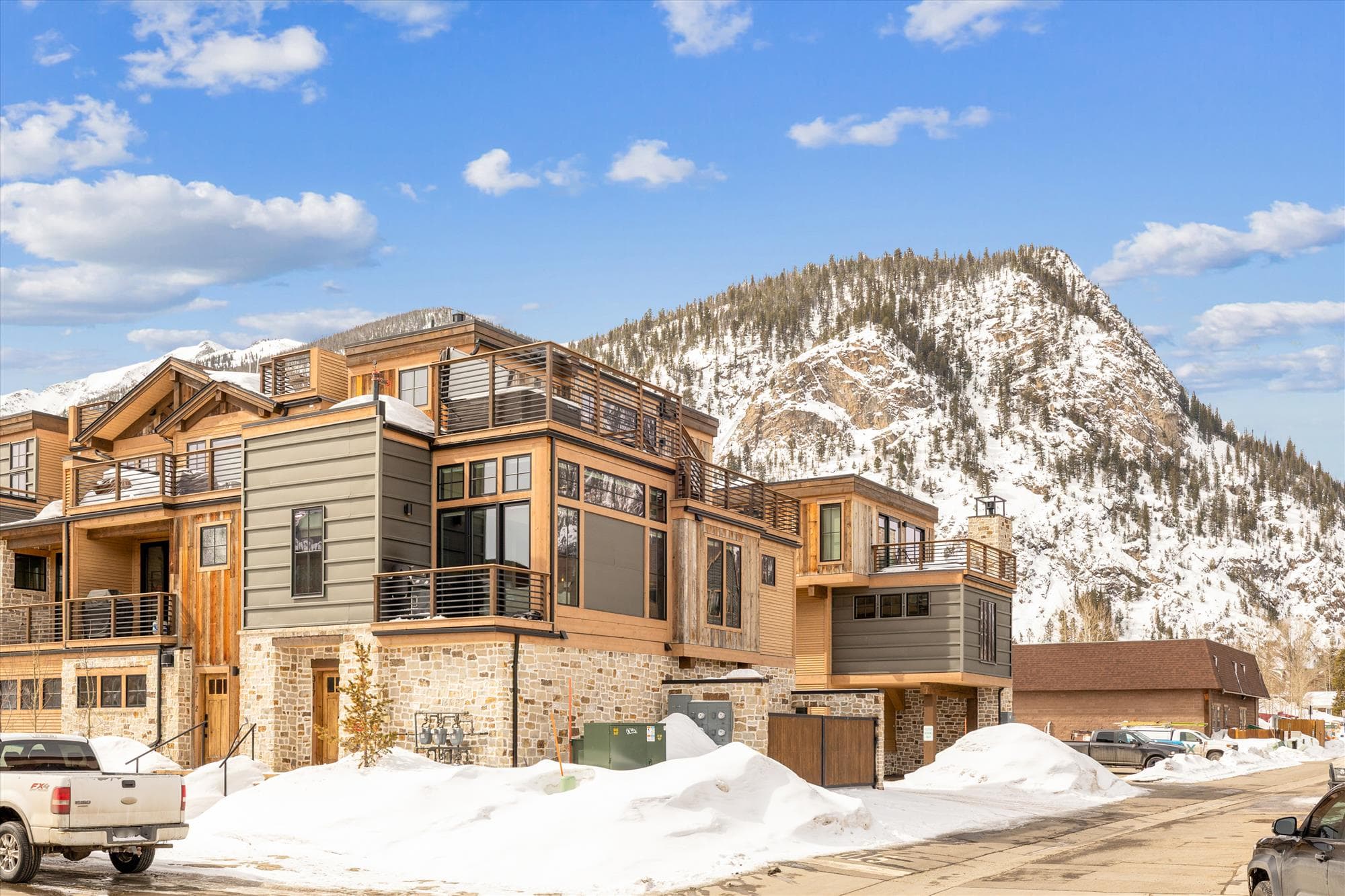 Exterior, Decked Out Downtown, Frisco Vacation Rental