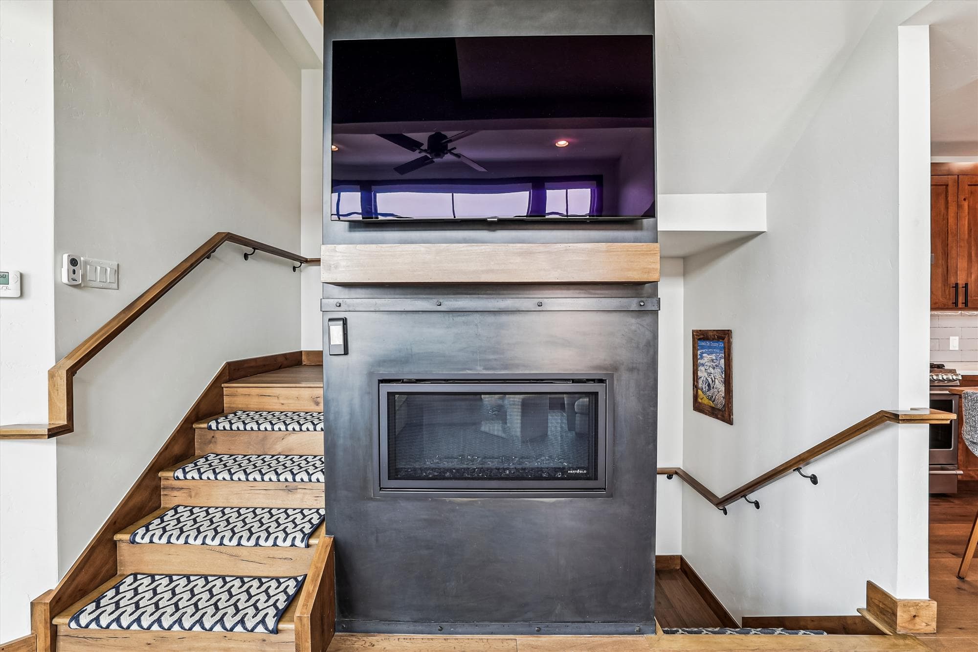 Stairs, Decked Out Downtown, Frisco Vacation Rental