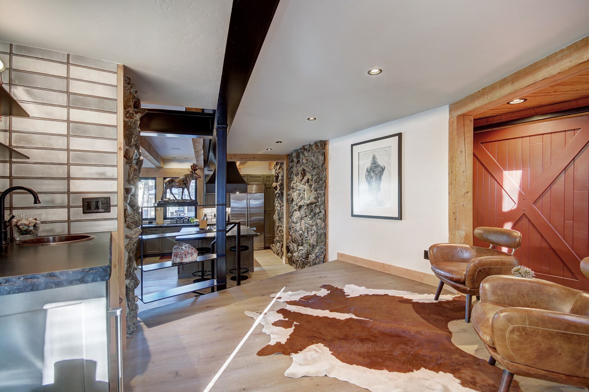 Another view of main level entry area - Arrow Darrow Breckenridge Vacation Rental