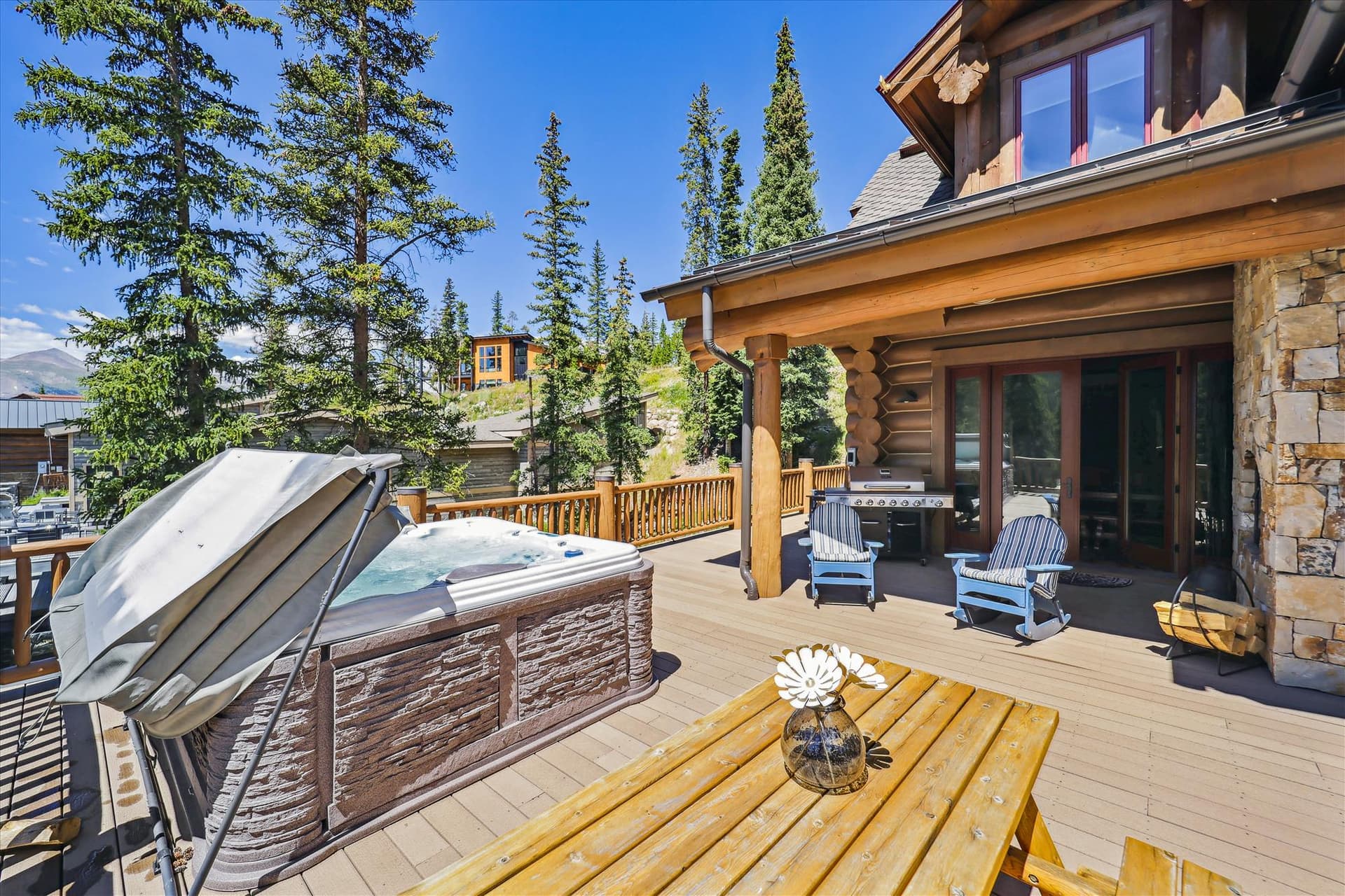 Deck - Goldenview Lodge - Breckenridge Vacation Rental