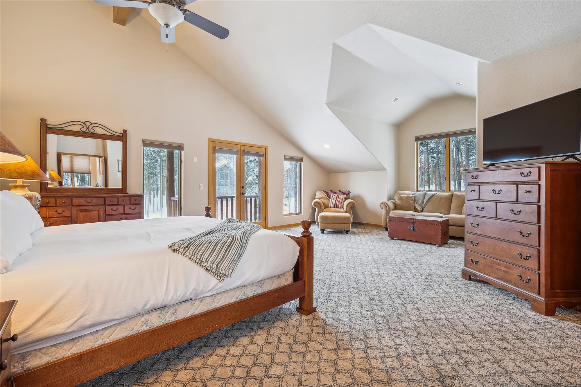 Bedroom - Lupine Chalet - Frisco Vacation Rental