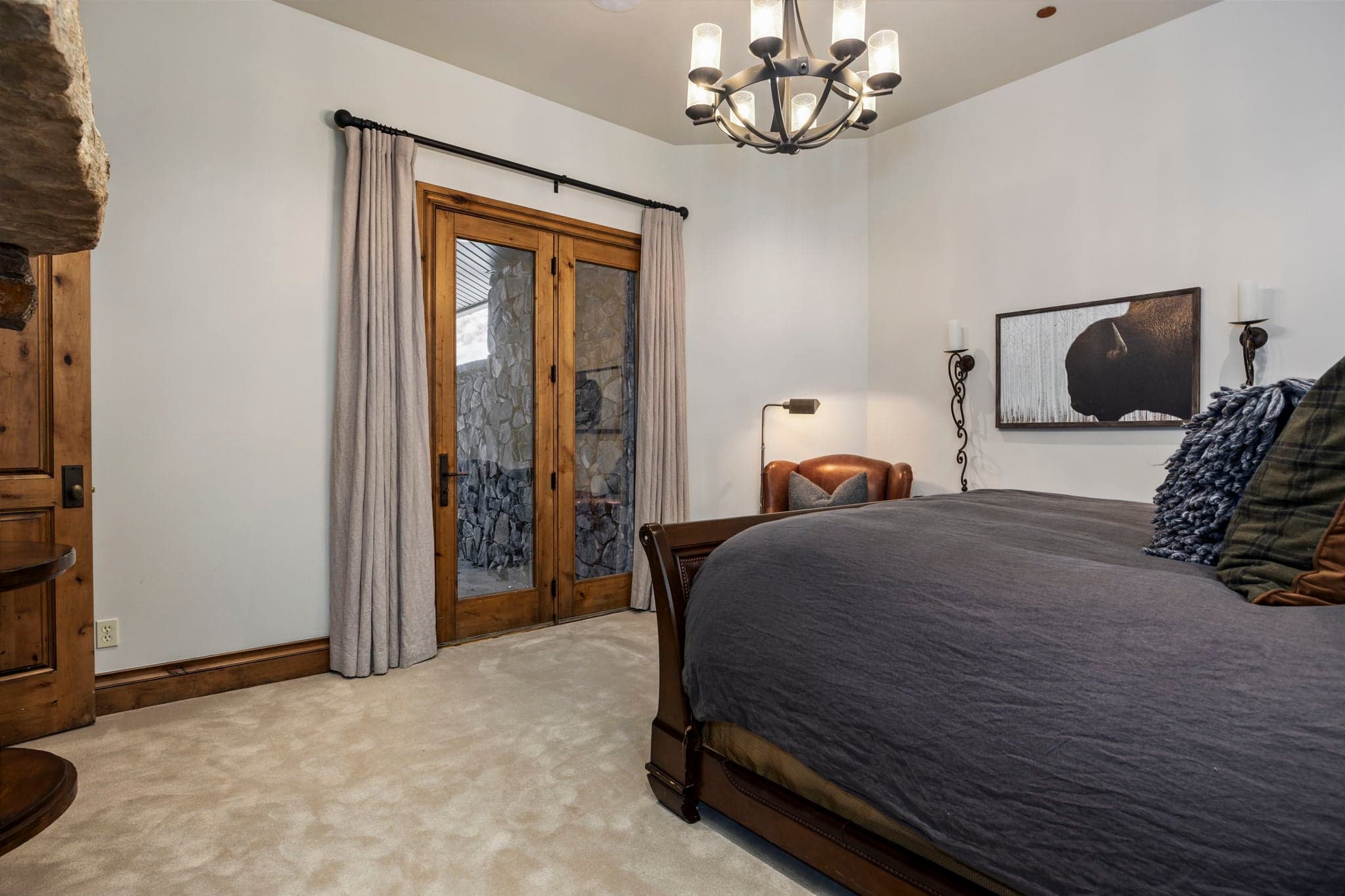 guest suite with door