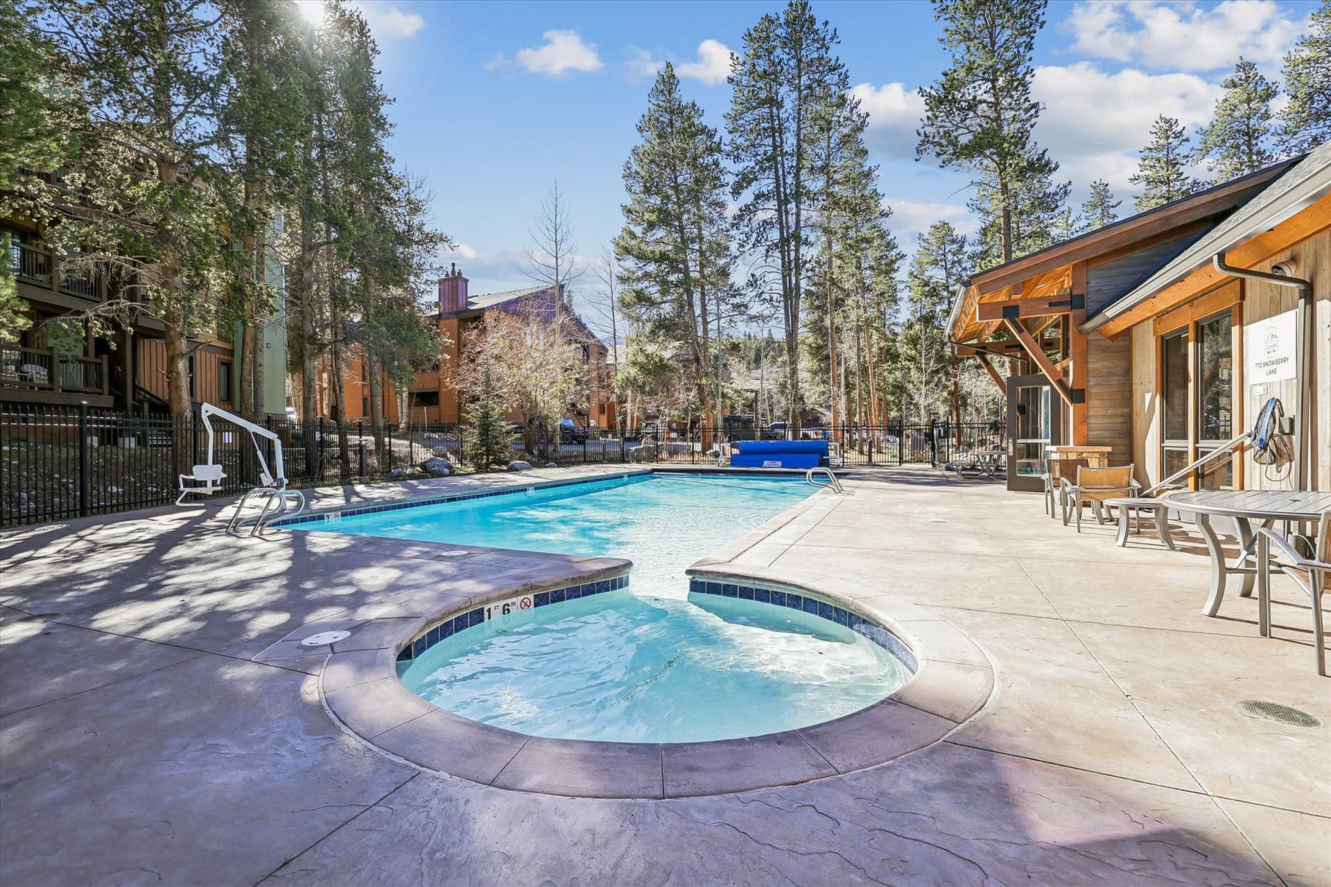 Columbine Pool/Hot Tubs - Lift Condo 301A - Breckenridge Vacation Rental