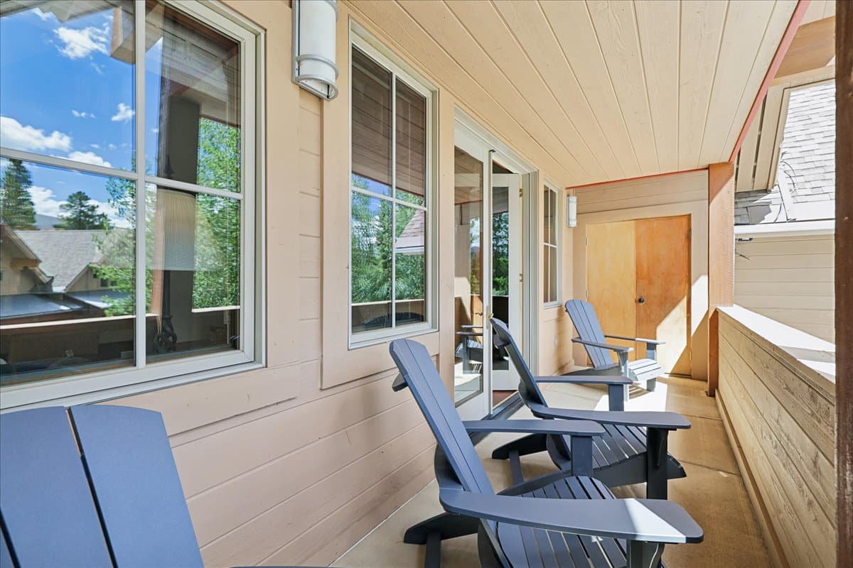 Balcony - Trail Nest - Breckenridge Vacation Rental