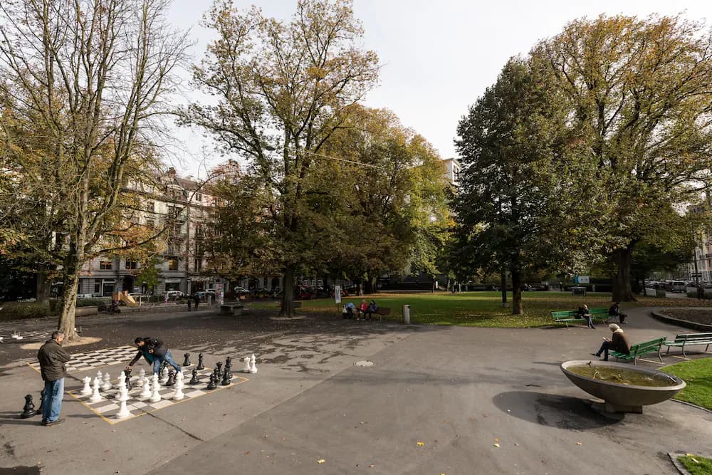 Children's play area - outdoor