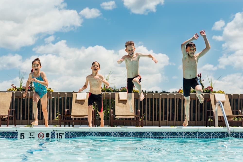 Outdoor pool