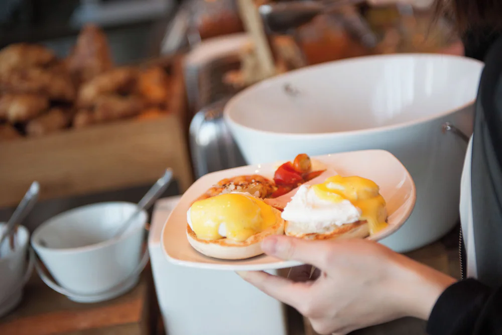 Breakfast buffet