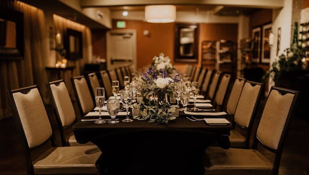 Indoor wedding