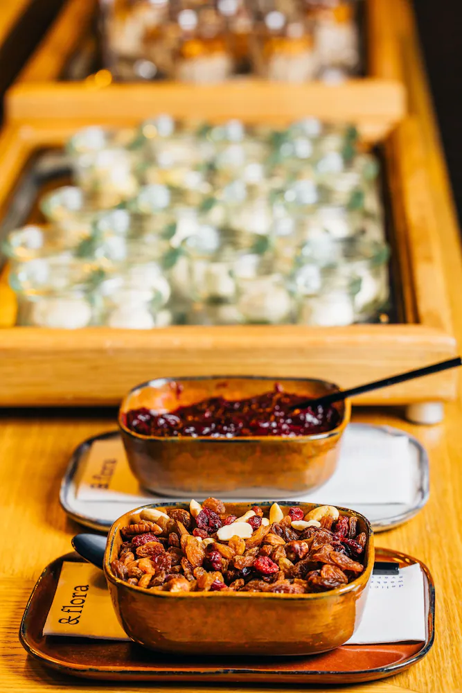 Breakfast buffet