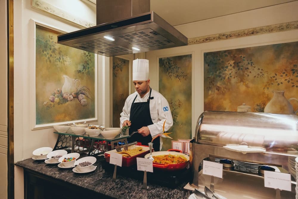 Breakfast buffet