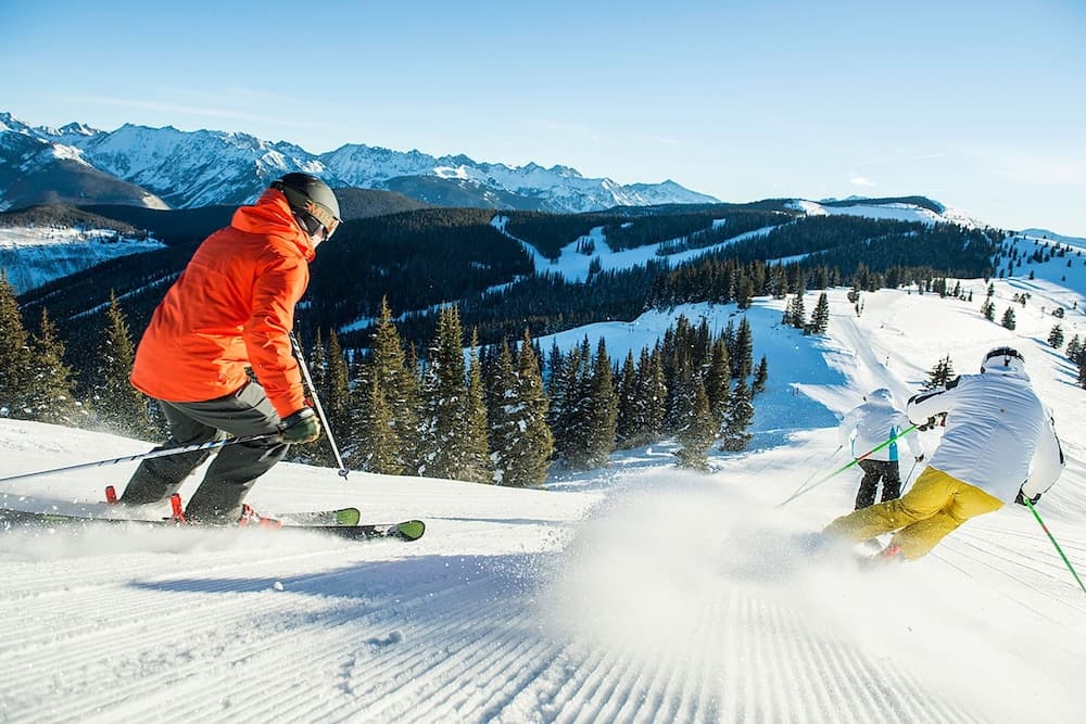 Skiing