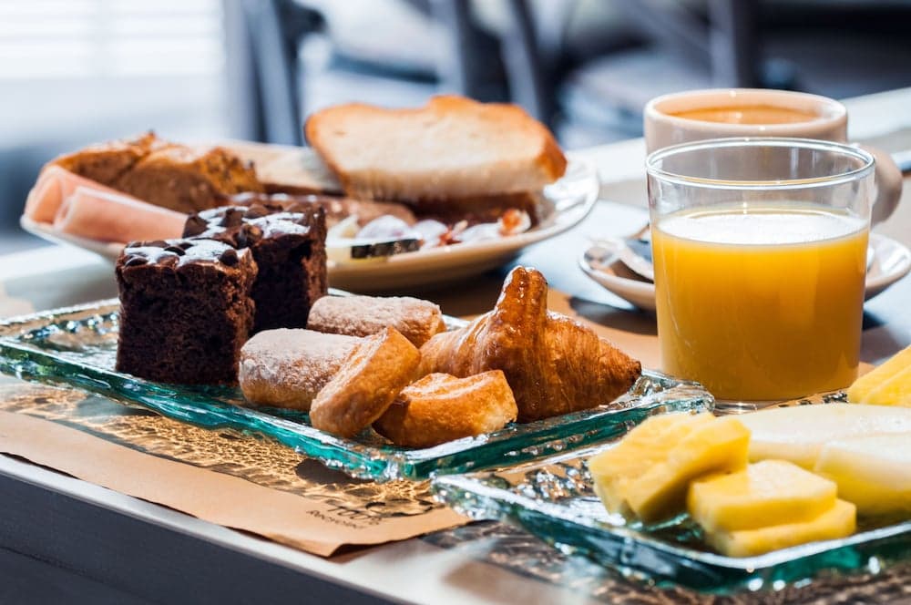 Breakfast buffet