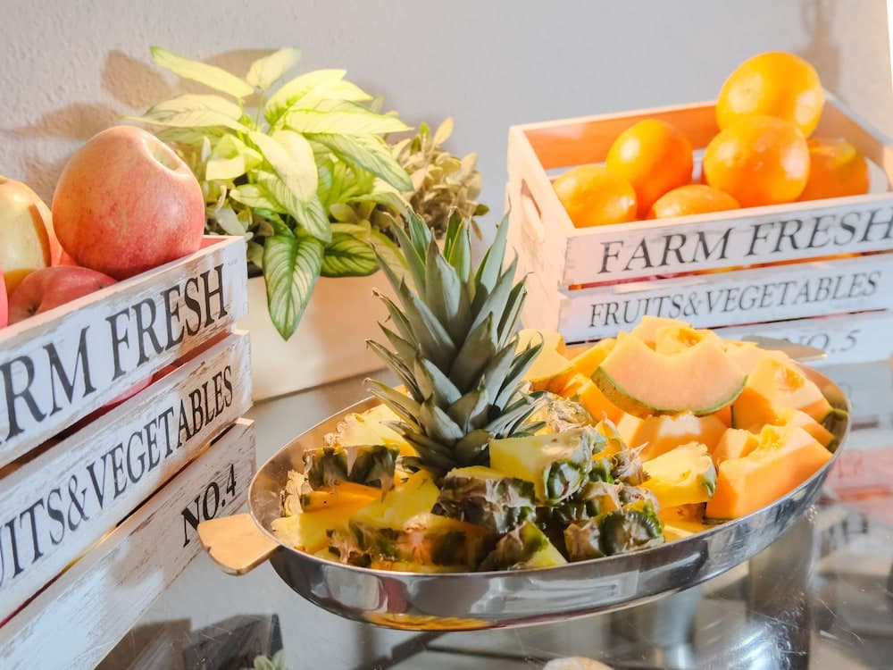 Breakfast buffet