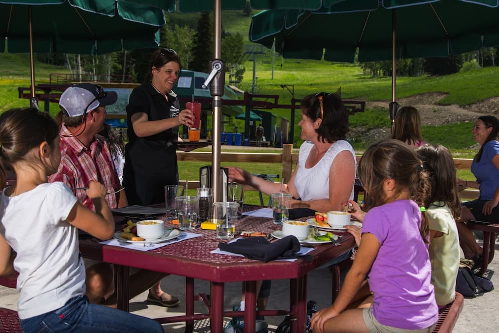 Outdoor dining