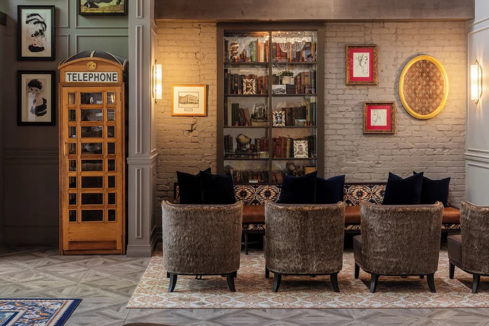 Lobby sitting area