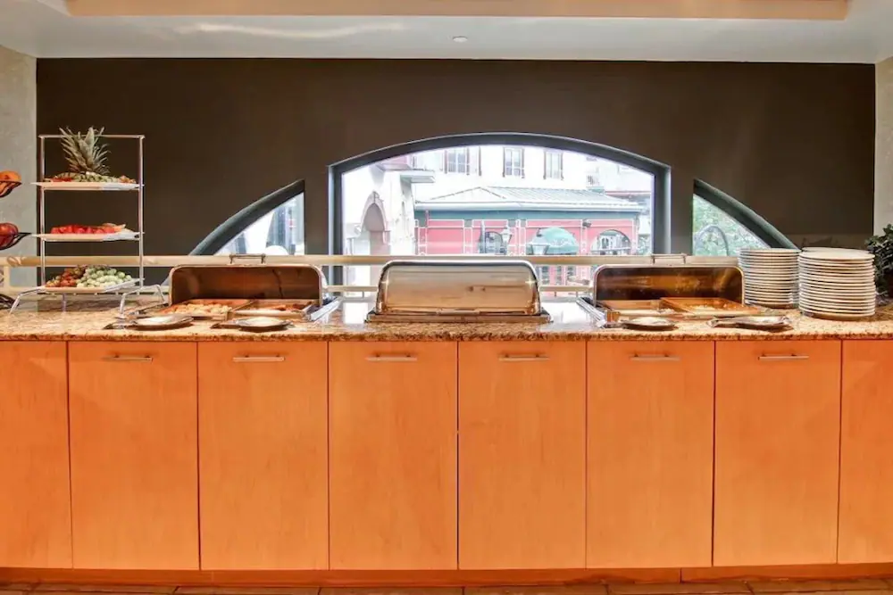 Breakfast buffet