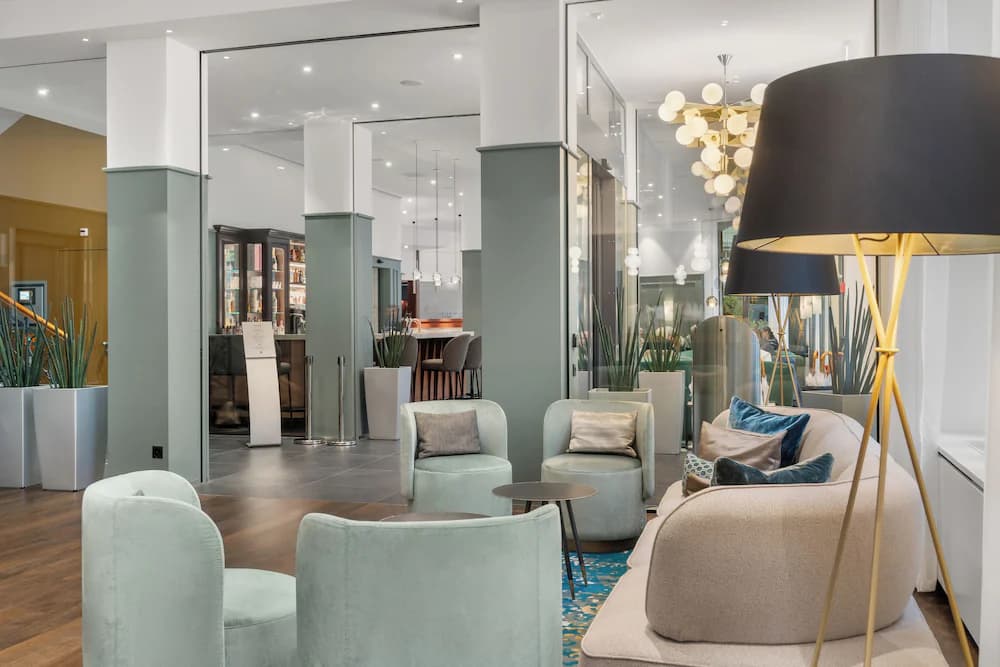 Lobby sitting area