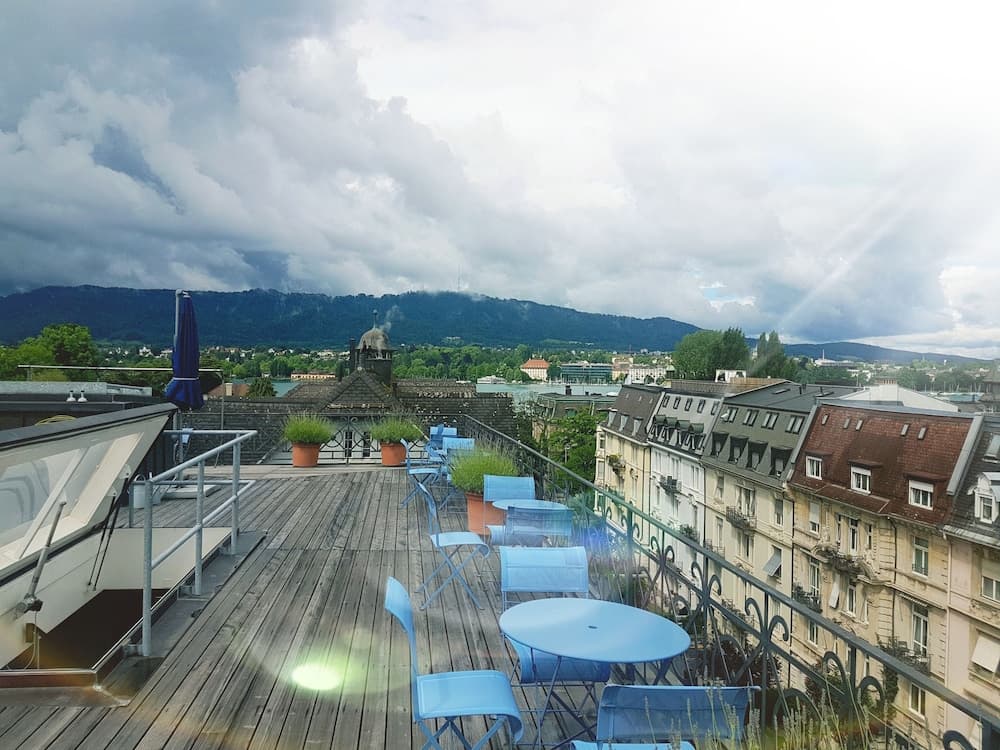 Rooftop terrace