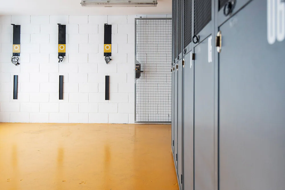 Equipment storage