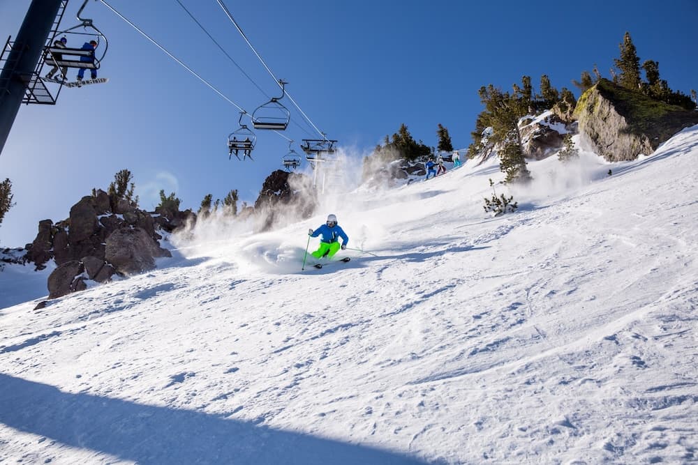 Skiing