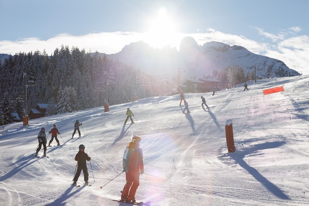 Skiing