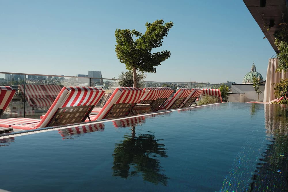 Rooftop pool