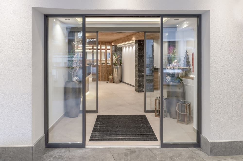 Interior entrance