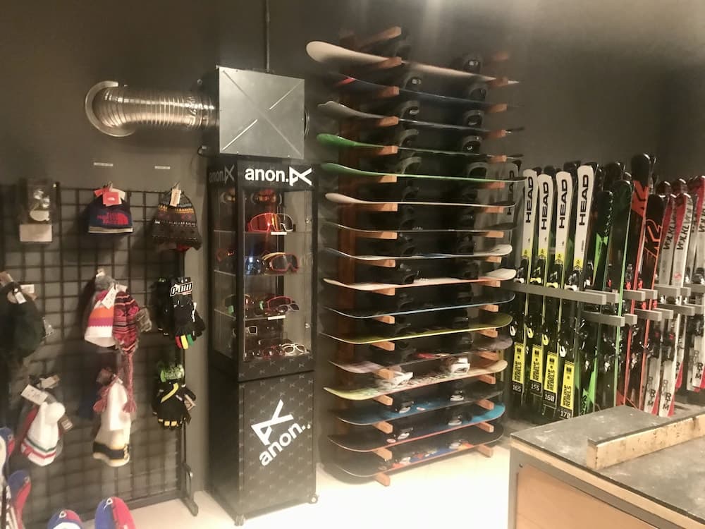 Equipment storage