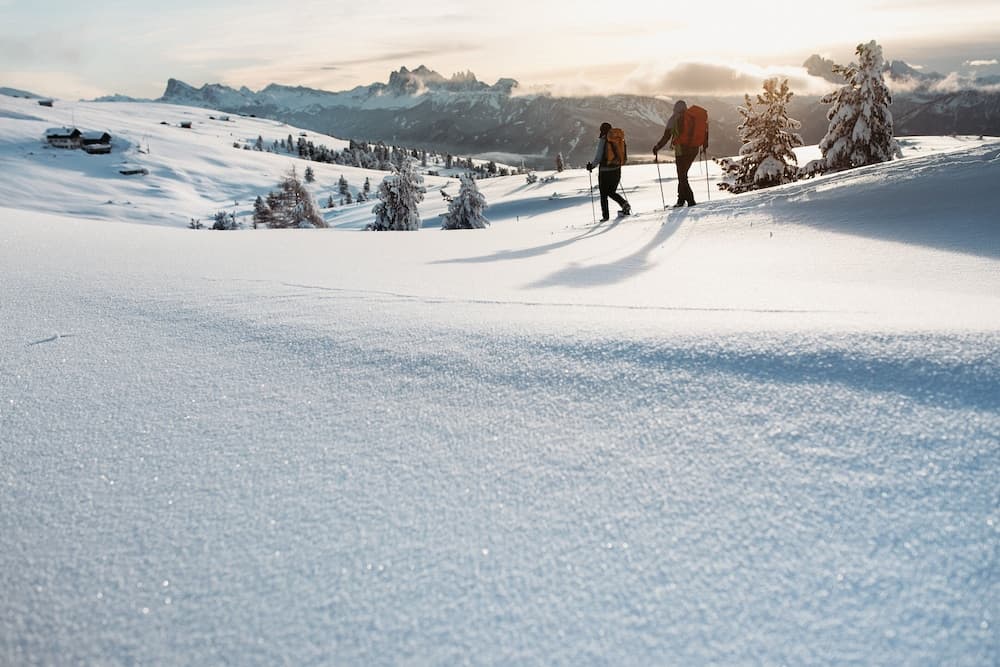 Snowshoeing