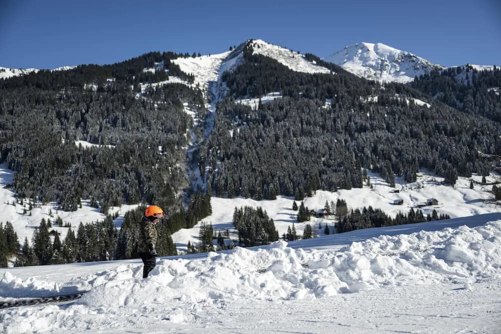 Skiing