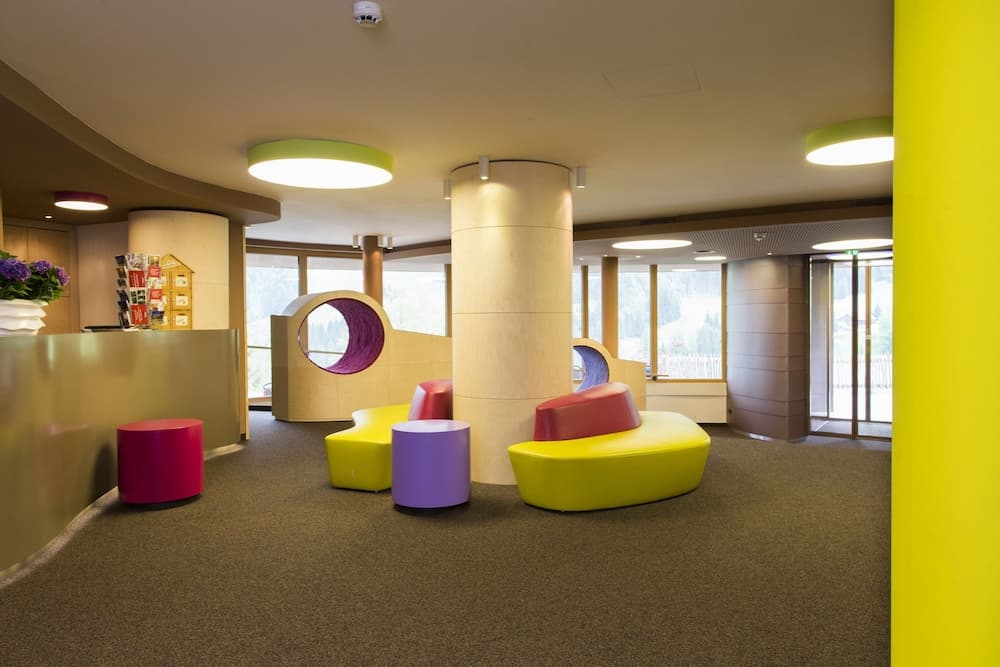 Interior entrance