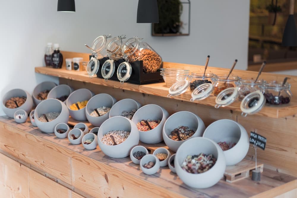 Breakfast buffet