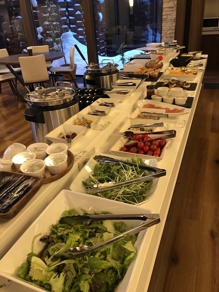 Breakfast buffet