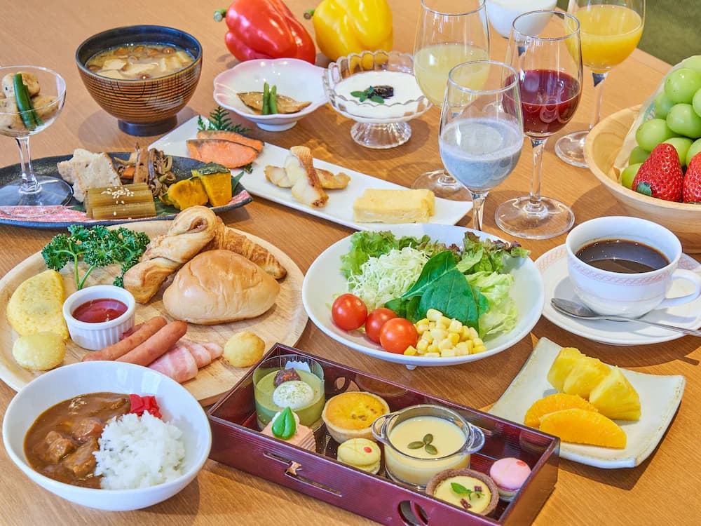 Breakfast buffet