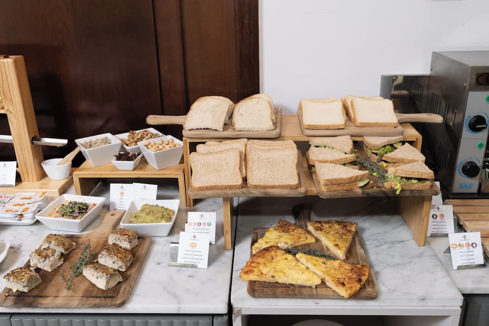 Breakfast buffet
