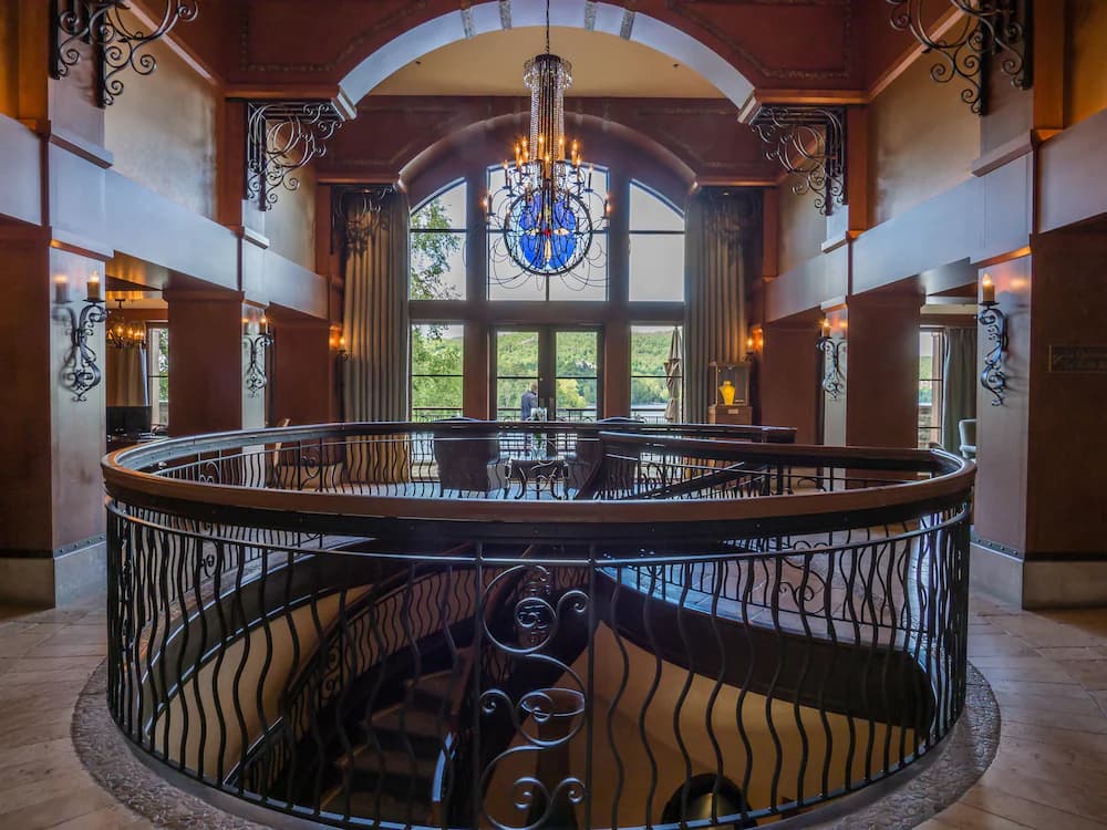 Interior entrance