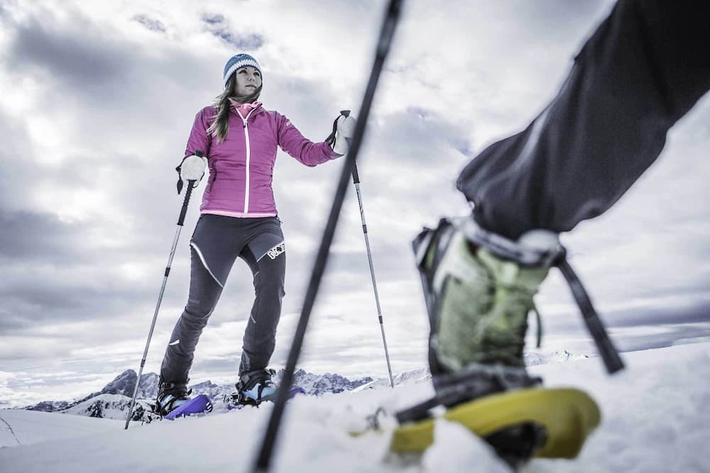 Snowshoeing