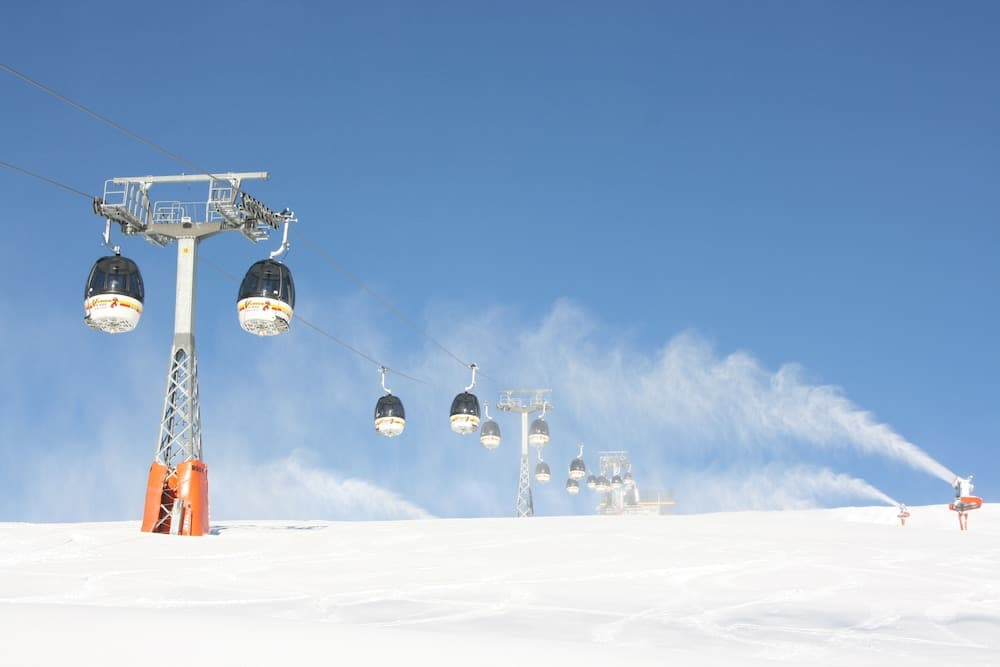 Skiing
