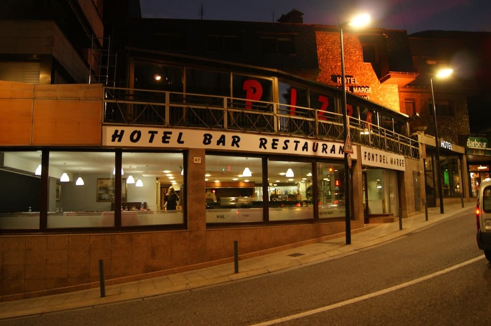 Front of property - evening/night